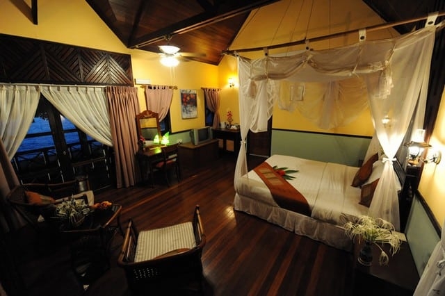 room reef dive resort mataking This is a room in the reef dive resort in pulau mataking